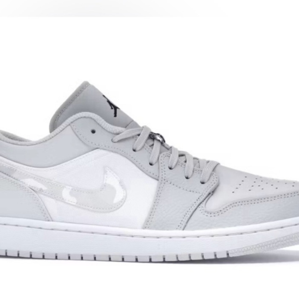 White Camo Jordan 1 Low